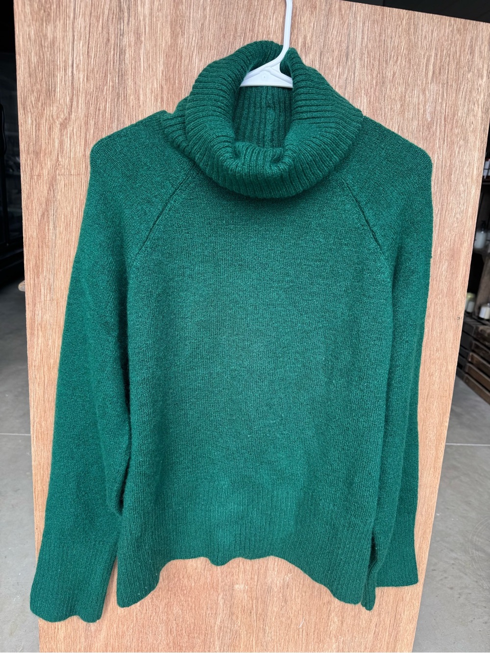 Zara Forest Green Turtleneck Sweater